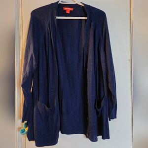 Joe Fresh Deep Blue Cardigan Sweater